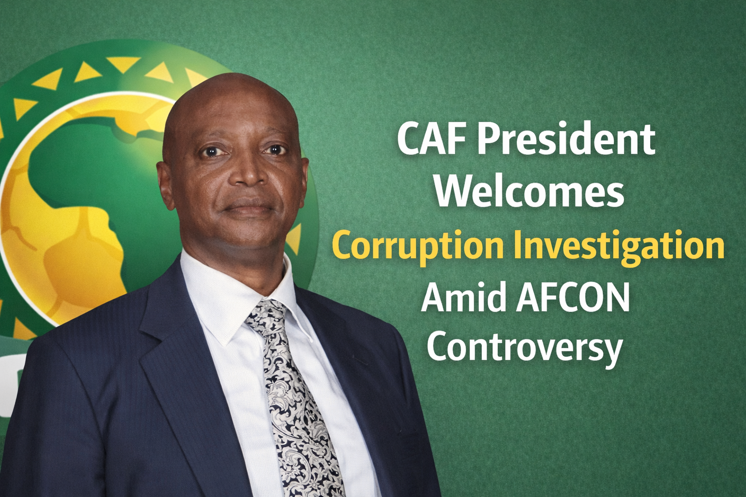 CAF president announces corruption investigation