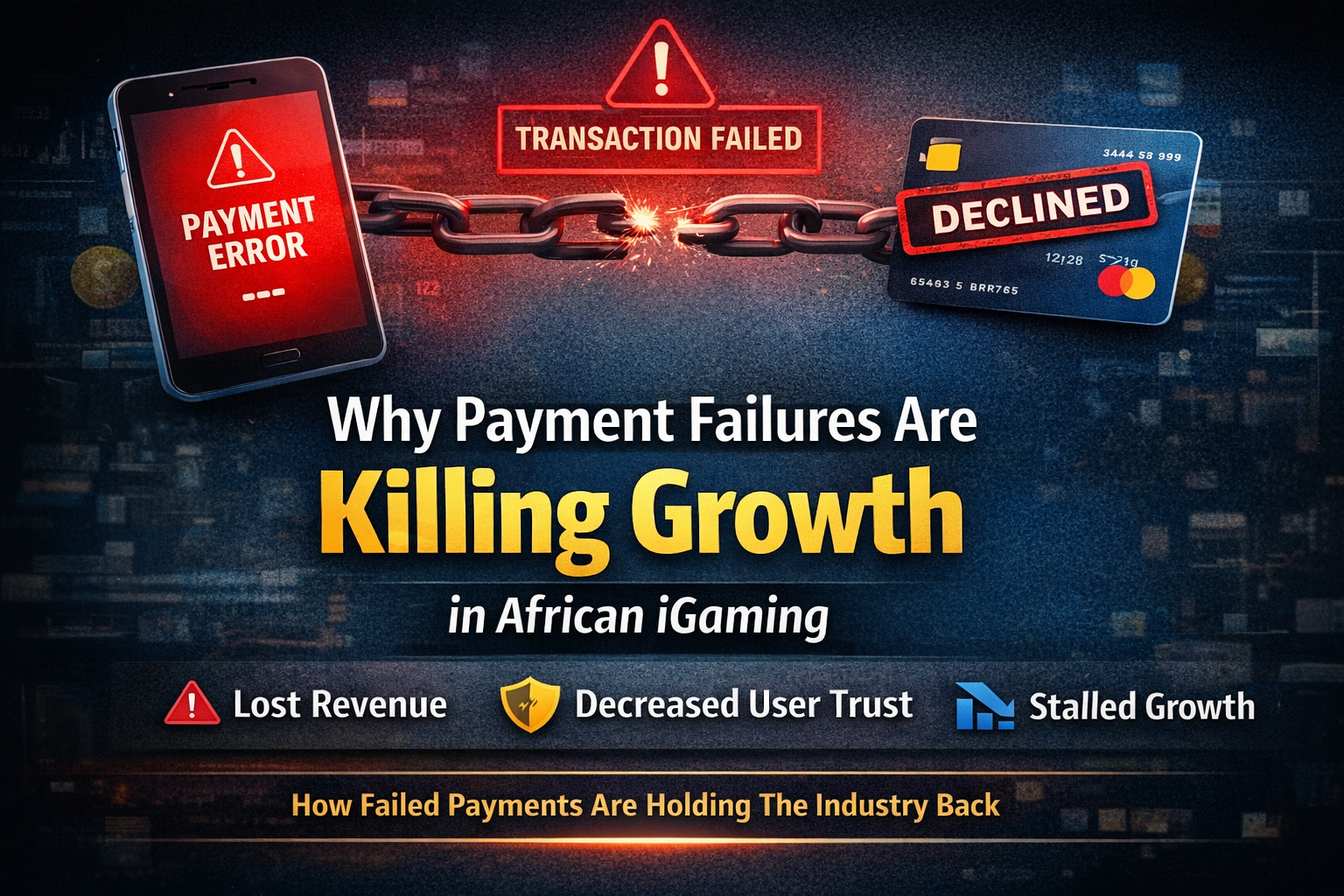 Payment failure impacts on iGaming growth