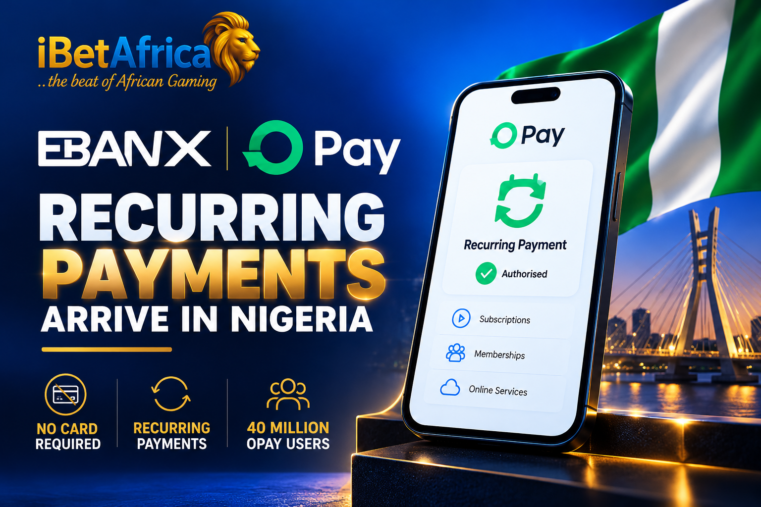 EBANX and OPay Recurring Payments in Nigeria