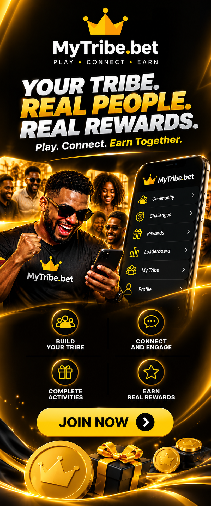 MyTribe.bet - Join the Tribe