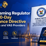 Lagos Gaming Compliance Directive Banner