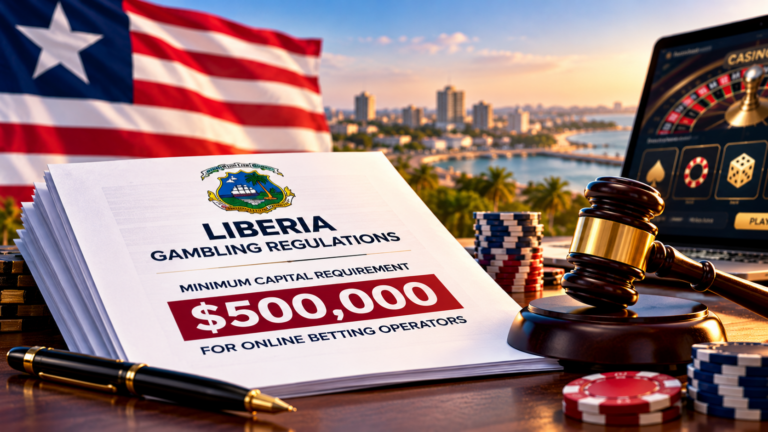 Liberia Gambling Regulation_ $500,000 RequirementFI